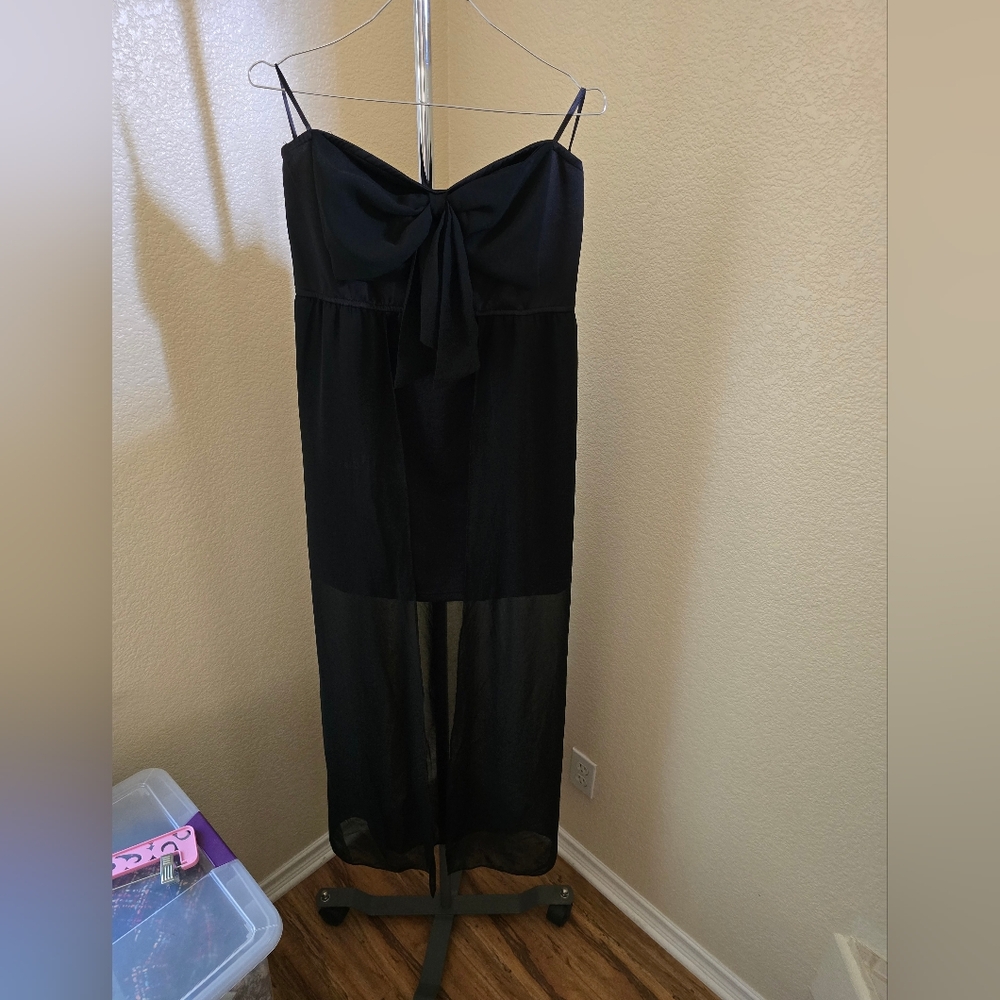 Qurio Dress With Attached Skirt Dress